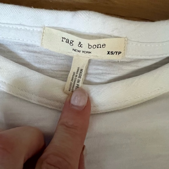 rag & bone Scribble Star Cropped Long-Sleeve Top - Picture 5 of 6